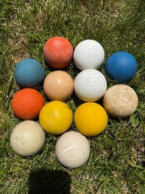 Lot of 12 Assorted Lacrosse Balls - Gait, STX, Brine, Champion Sports USED